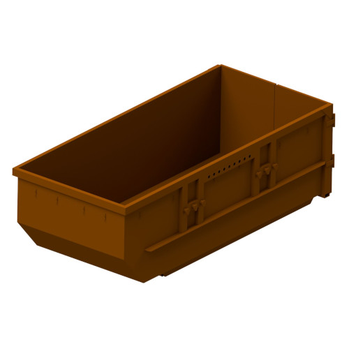 Absetzmulde Ansicht Iso oben