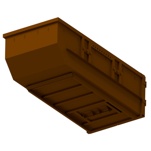 Absetzmulde Ansicht Iso unten