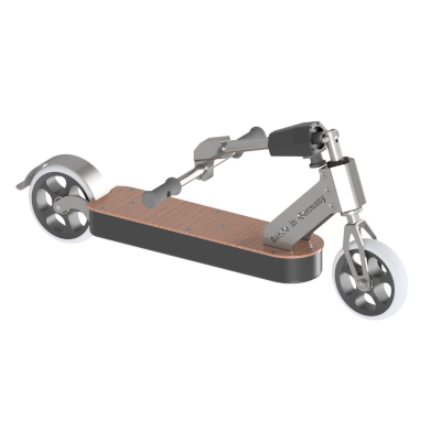 E-Scooter zusammengeklappt