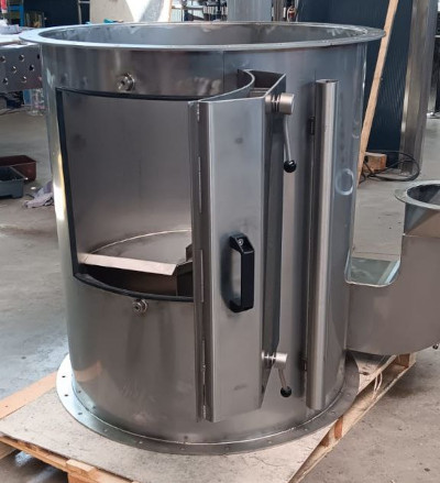 Edelstahl Grafitabscheider Oberteil