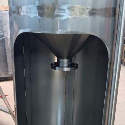 Edelstahl Grafitabscheider Unterteil