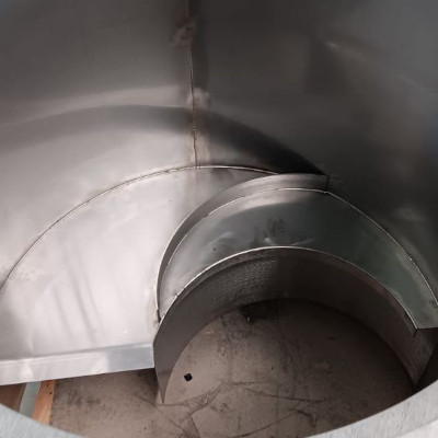 Edelstahl Grafitabscheider Detail